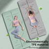 Yoga Fitness Matte Yogamatte Fitnessmatte Trainingsmatte Premium Eco Gym 183cm x 57cm