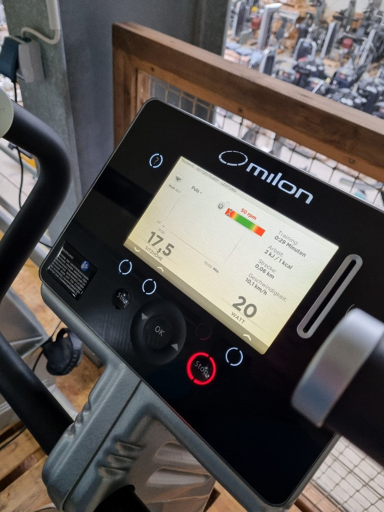 MILON MIHA Club Upright Bike Fahrrad Ergometer Bike Fitness Gym Sport Fitness-Inserate.de